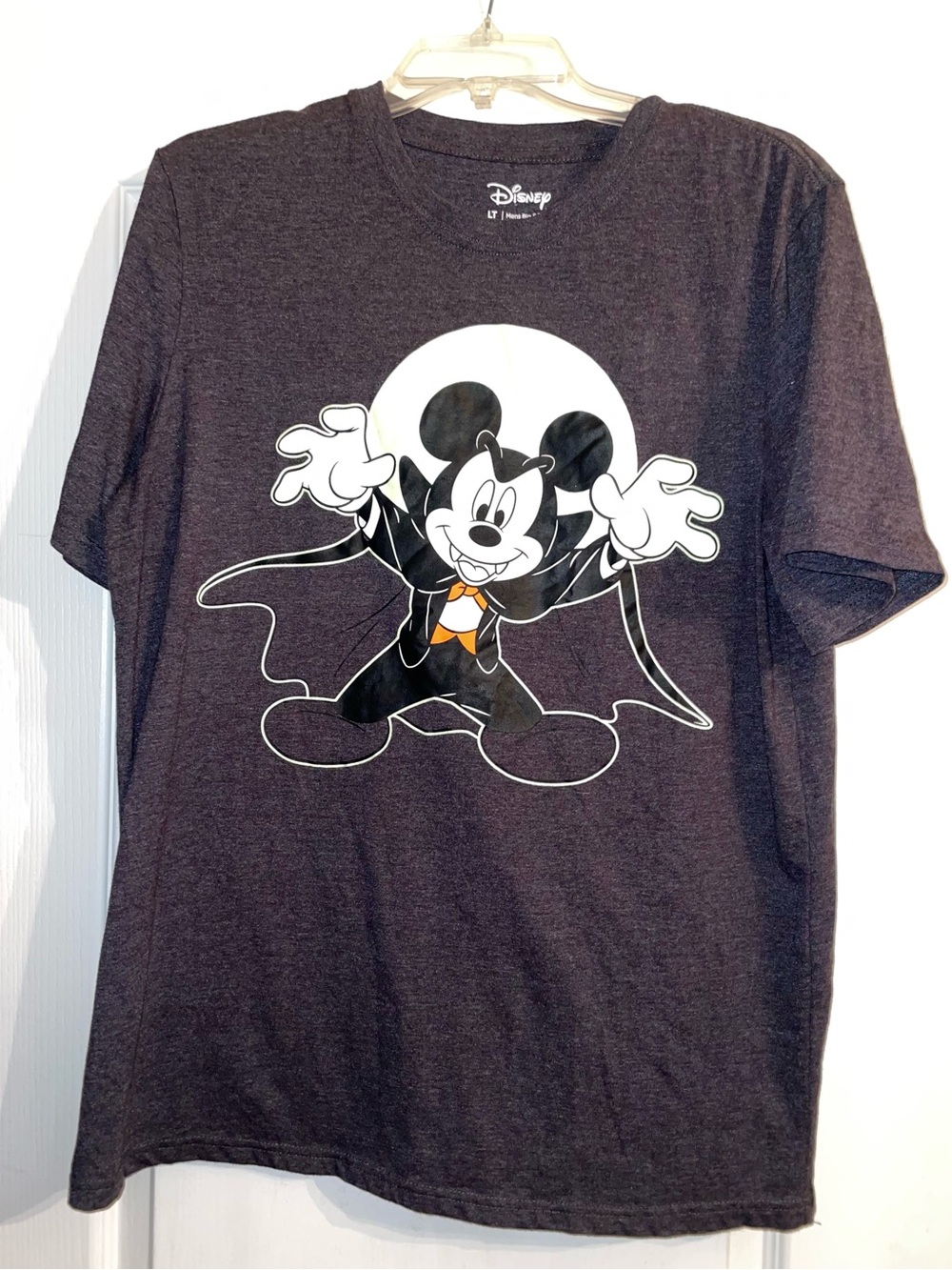 Vampire Mickey Tee Mens L (Fits women 2X) Halloween Disney
